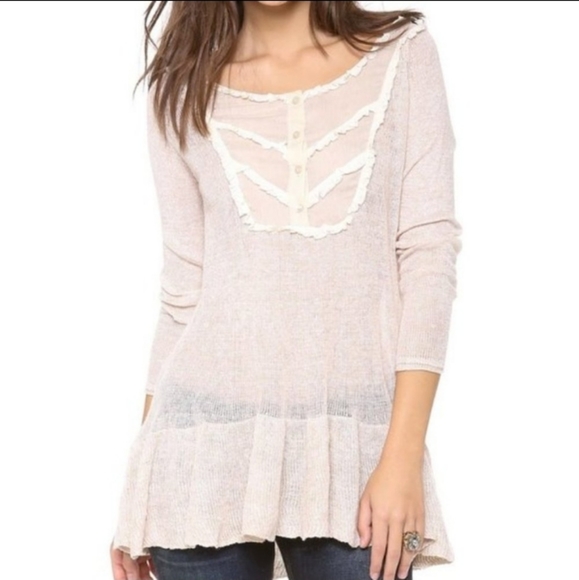 Free People boho top - Picture 1 of 6